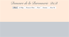Desktop Screenshot of labaronnerie.com